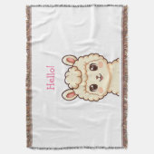 Couverture Conception d'illustration de lama mignon (devant Vertical)