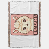 Couverture Conception d'illustration de lama mignon (devant Vertical)