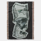 Couverture Conception moderne d'un billet de 100 $ froissé (devant Vertical)
