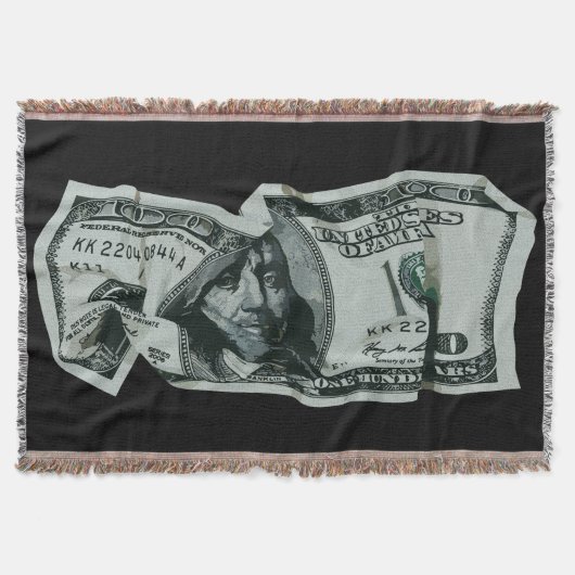 Couverture Conception moderne d'un billet de 100 $ froissé (Devant)