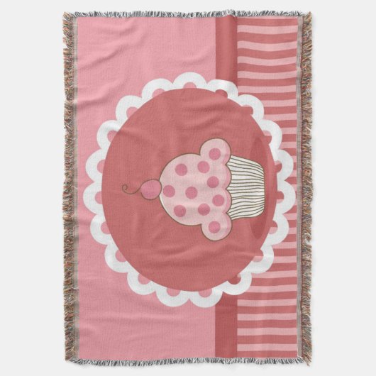 Couverture Conception rose de petit gâteau (devant Vertical)