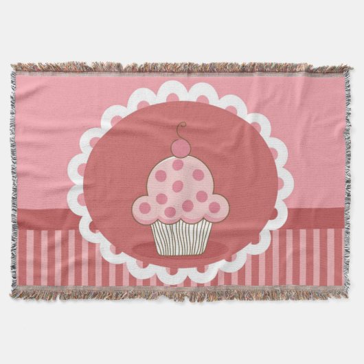 Couverture Conception rose de petit gâteau (Devant)