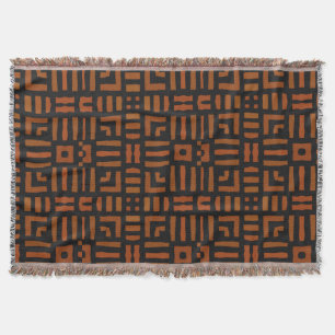 Couverture Conception tribale géométrique africaine chaude