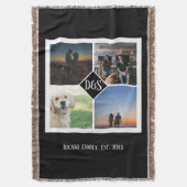 Couverture Concevez votre propre Monogramme personnalisé 4 Ph (devant Vertical)