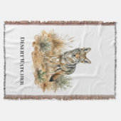 Couverture Confort Ranch Desert Coyote Sud-Ouest (Devant)