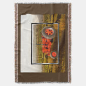 Couverture confortable de jet de tracteur de C.C (devant Vertical)