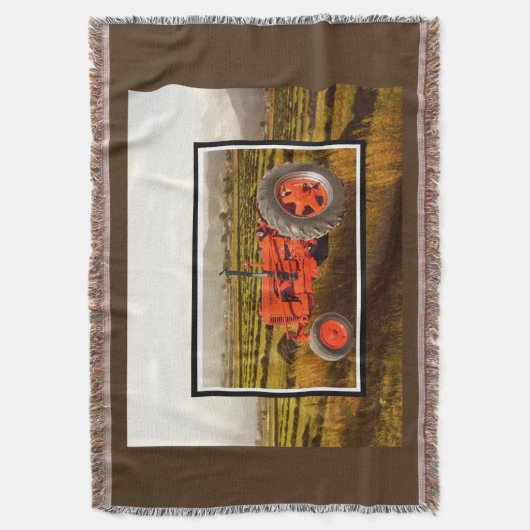 Couverture confortable de jet de tracteur de C.C (devant Vertical)