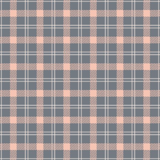 Couverture confortable en corail et gris pour déco