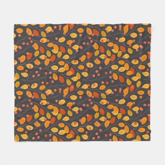 Couverture confortable en polaire automnale avec f (Devant (Horizontal))