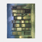 Couverture confortable pour les amateurs de livres (Devant)