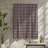 Couverture confortable rouge noir plaid pour Cabin