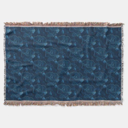 Couverture contour bleu rose (Devant)