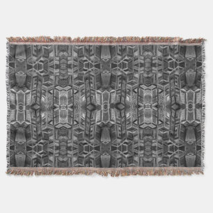 Couverture Cool Gris Noir et blanc Abstrait Lot