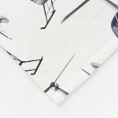 Couverture Cool Hélicoptère sur mesure Couverture (Coin)