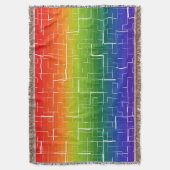 Couverture Cool Motif arc-en-ciel (devant Vertical)