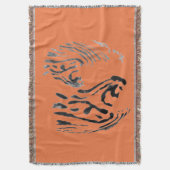 Couverture Cool Zebra Poster de animal Monochrome (devant Vertical)
