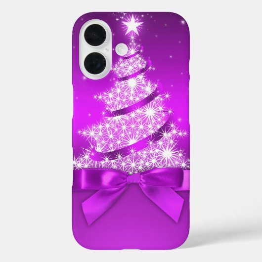 Couverture coque iphone de l'arbre de Noël (Verso)