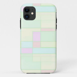 couverture coque iphone pastel mondriaque