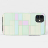 couverture coque iphone pastel mondriaque (Dos (Horizontal))