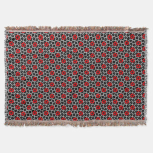 Couverture Coquelicot rouge sur fleurs de Goth