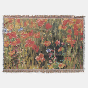 Couverture Coquelicots par Robert Vonnoh, Impressionnisme Vin