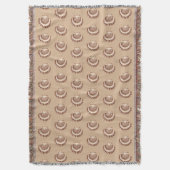 Couverture Coques de mer - marron et beige (devant Vertical)