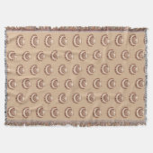 Couverture Coques de mer - marron et beige (Devant)