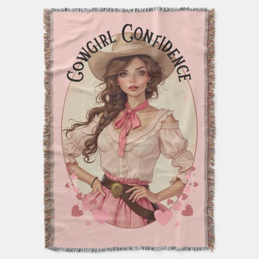 Couverture Coquette Cowgirl Western Mode Portrait (devant Vertical)
