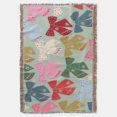 Couverture Coquette des vaches de Noël rétro (devant Vertical)