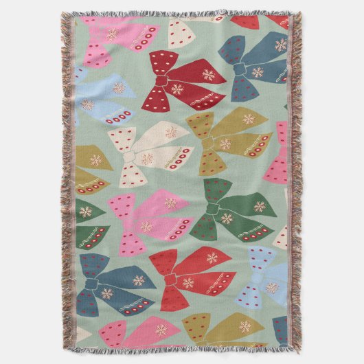 Couverture Coquette des vaches de Noël rétro (devant Vertical)