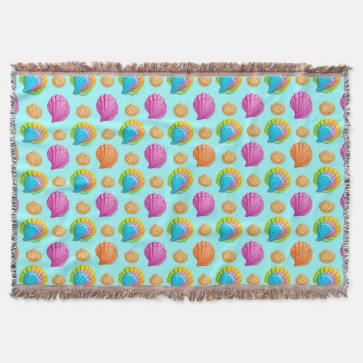 Couverture Coquillages Colorés (Devant)