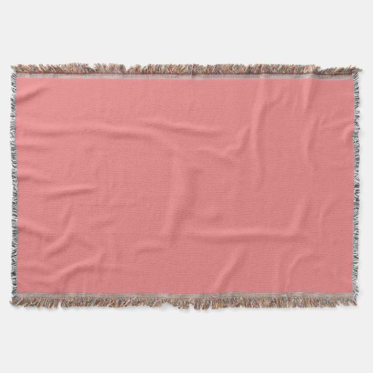 Couverture Corail Clair Uni (Devant)