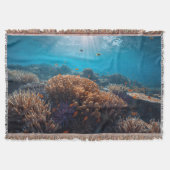 Couverture Coral Reef Throw Blanket (Devant)
