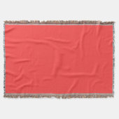 Couverture Coral rouge moderne couleur (Devant)
