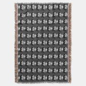 Couverture Corbeau Blanche Oiseau Esprit Animaux Jeter des co (devant Vertical)