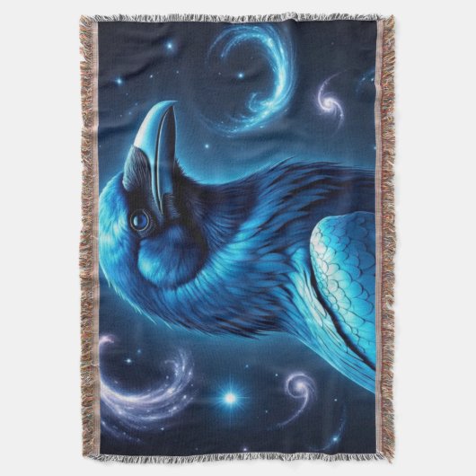 Couverture Corbeau bleu cosmique (devant Vertical)