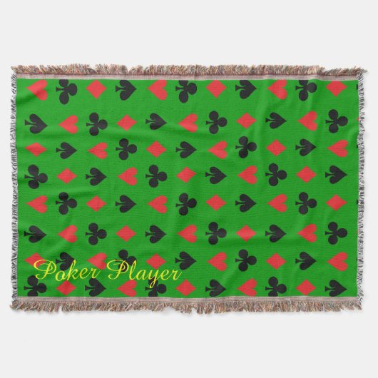 Couverture Costumes de carte de joueur de poker (Devant)