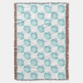 Couverture coteau turquoise couleur bleu mermaid (devant Vertical)