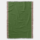 Couverture Coton Simple Forest Green Authority® (devant Vertical)