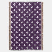 Couverture Cottage Eggplant Sud Fleur de Lys (devant Vertical)