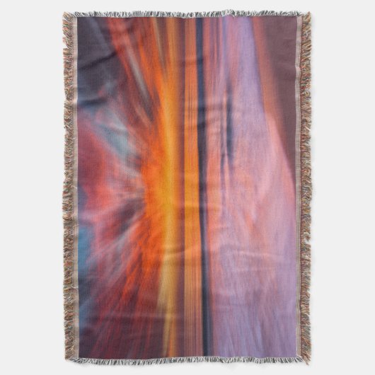 Couverture Coucher de soleil abstrait sur la plage de Tamarac (devant Vertical)