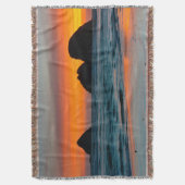 Couverture Coucher de soleil, piles de mer, Oceanside, Oregon (devant Vertical)