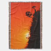 Couverture Coucher de soleil Silhouette (devant Vertical)