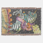 COUVERTURE COUCHER LE CIRCUS HOLLOWEEN HALLOWEEN VÊTEMENT JET (Devant)