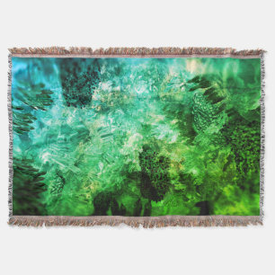Couverture Couches de cristaux verts