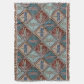 Couverture Couchette à jetons avec empreinte de libellule (devant Vertical)