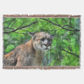 Couverture Cougar Mountain Lion & Summer Pines Image de la fa (Devant)