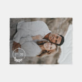 Couverture couleur modifiable du monogramme de cou (Devant (Horizontal))