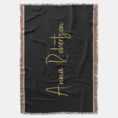 Couverture Couleurs d'or Noir Calligraphie professionnelle te (devant Vertical)