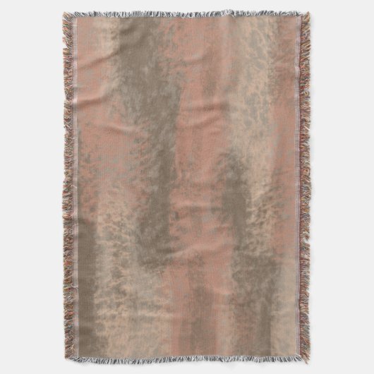 Couverture Couleurs douces Abstraites Beige Brown (devant Vertical)